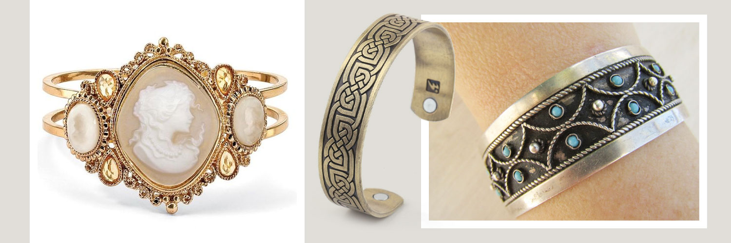 Trendy vintage bracelets